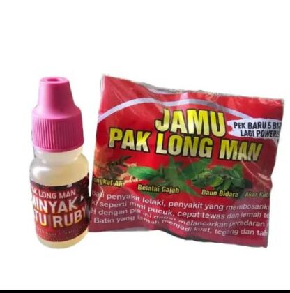 Set Minyak Batu Ruby & Jamu Merah Paklong Man - Image 5