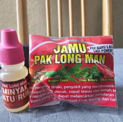 Set Minyak Batu Ruby & Jamu Merah Paklong Man - Image 4
