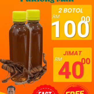 Jus Herba Ubi Geli Paklong Man 2Botol RM100